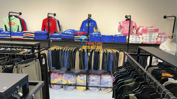 dự án lắp đặt kệ thời trang tại quận gò vấp 